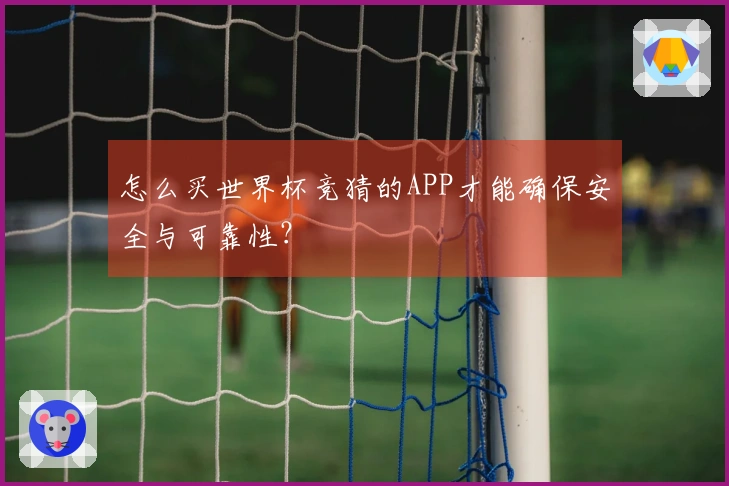怎么买世界杯竞猜的APP才能确保安全与可靠性？
