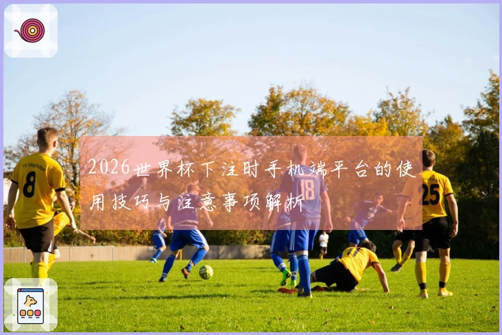 2026世界杯下注时手机端平台的使用技巧与注意事项解析